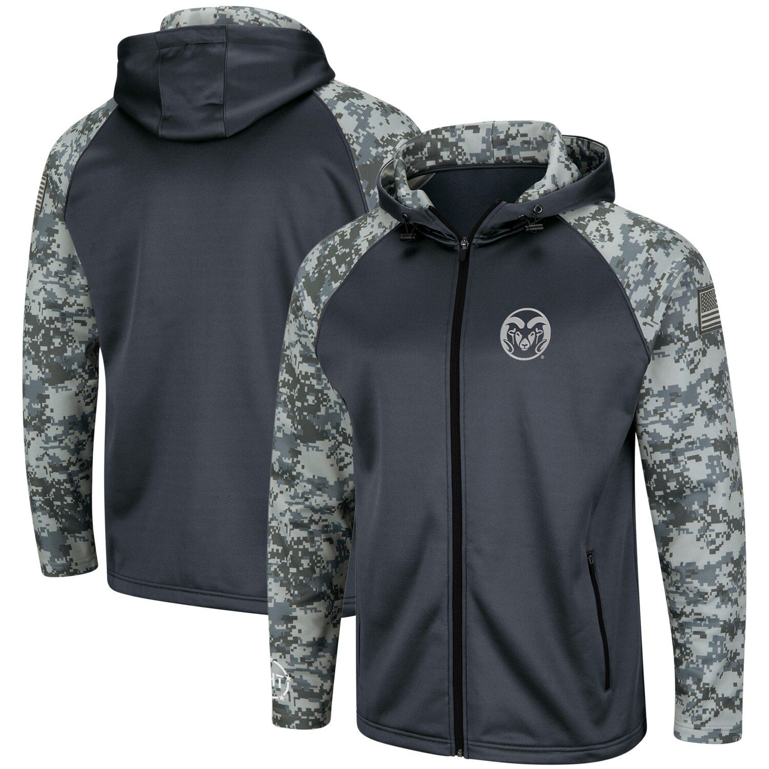 rams military hoodie