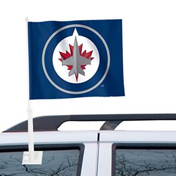 "Winnipeg Jets WinCraft 11"" x 13"" Two-Sided Car Flag"