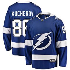 Men's Fanatics Branded Andrei Vasilevskiy Blue Tampa Bay Lightning Big Cat T -Shirt