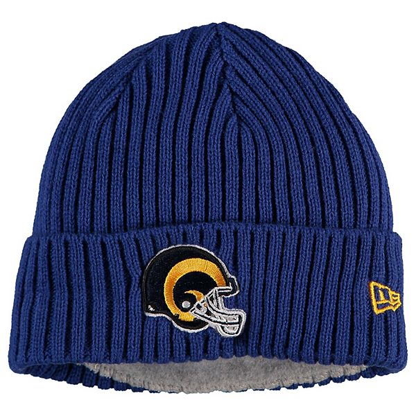 Los Angeles Rams New Era Cuffed Knit Hat – Royal