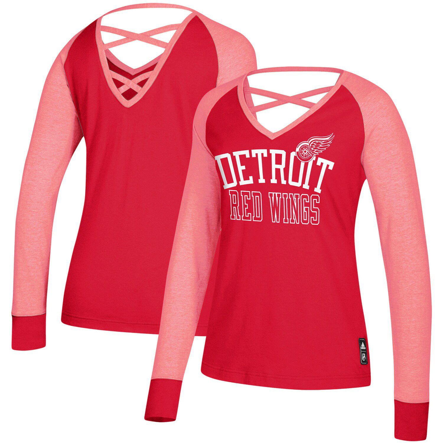 detroit red wings t shirts women's