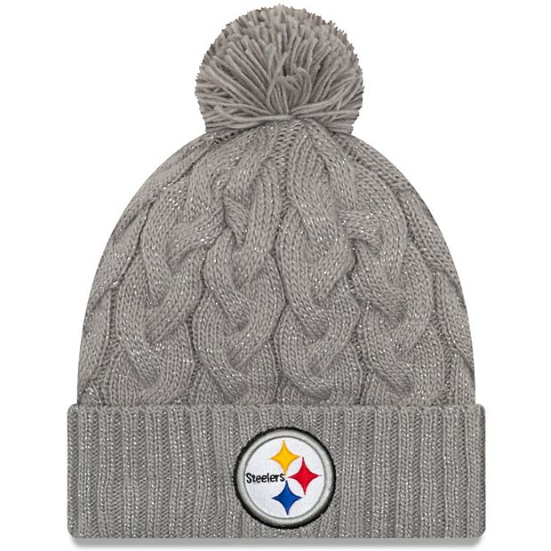 Pittsburgh Steelers Men's New Era Cuffed Pom Knit Hat