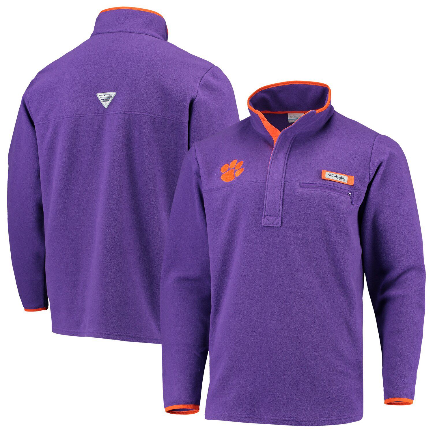 clemson purple pullover
