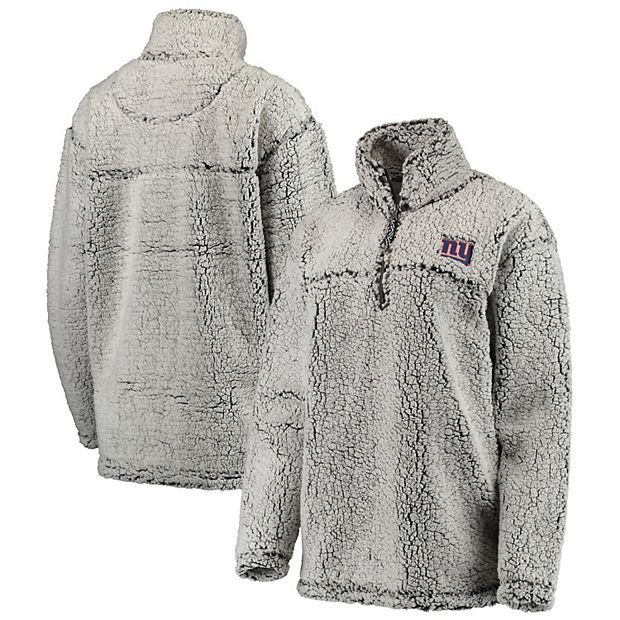 New York Giants V Neck Pullover Jacket - The Sports Fan