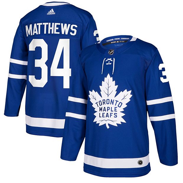 Auston Matthews Signed Toronto Maple Leafs Blue Adidas Auth. Jersey with A