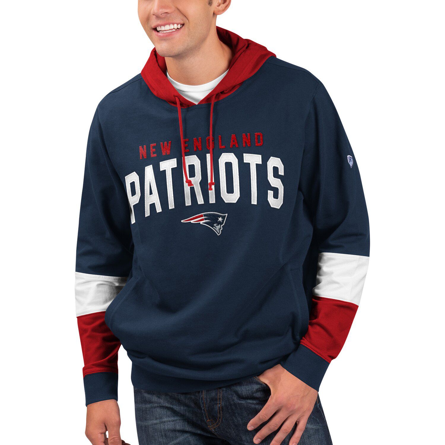 patriots media day pullover