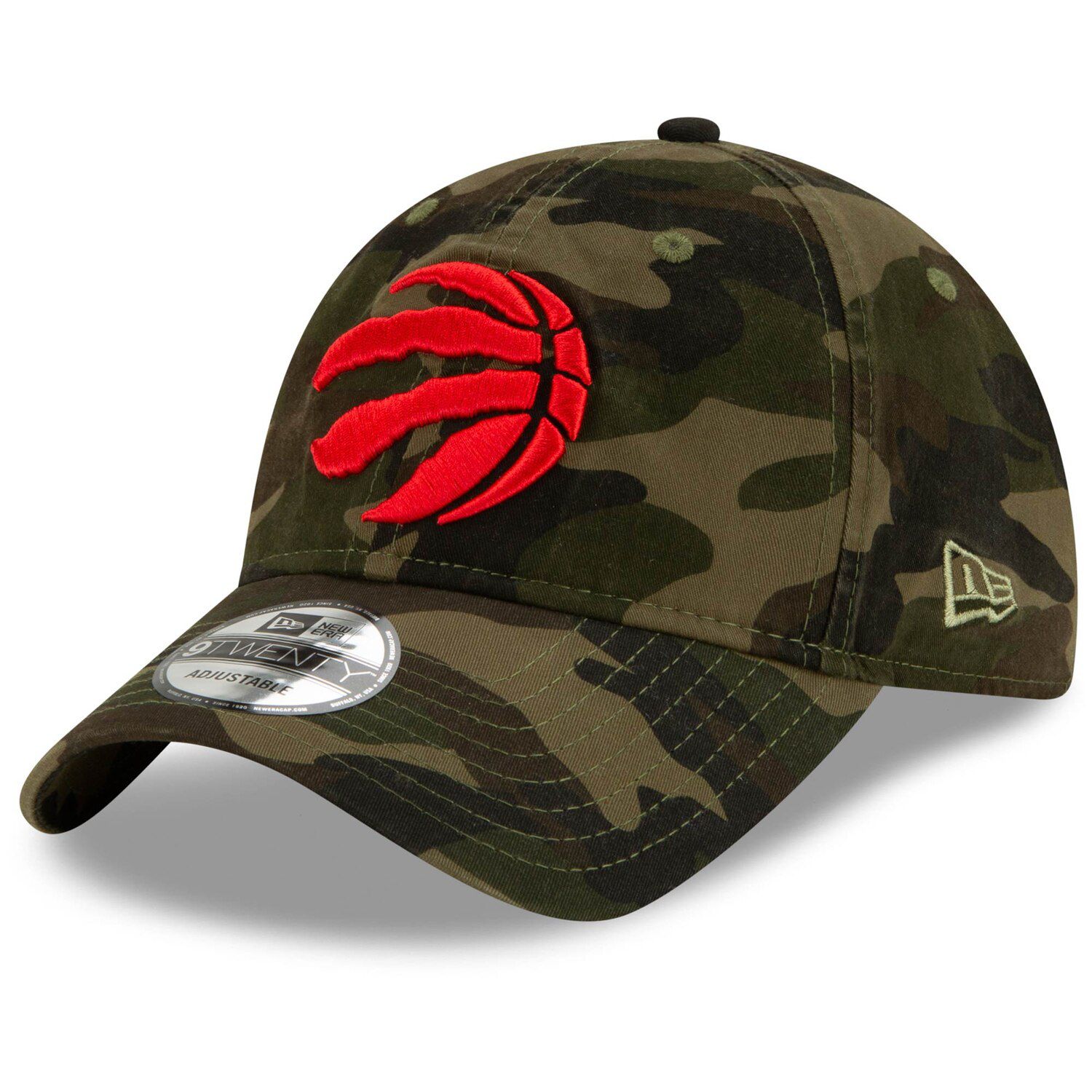 camo raptors hat