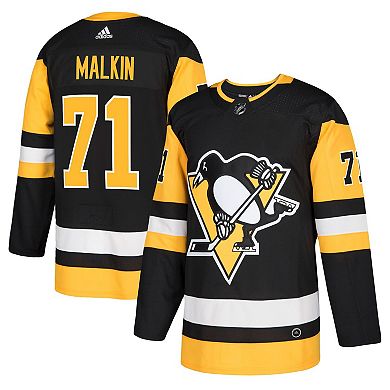 Men's adidas Evgeni Malkin Black Pittsburgh Penguins Authentic Player Jersey