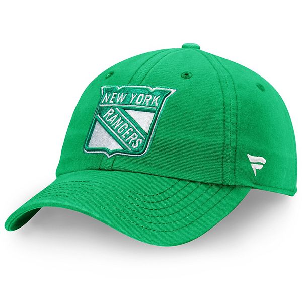 New York Rangers Fanatics Branded St. Patrick's Day Replica Blank Jersey -  Green