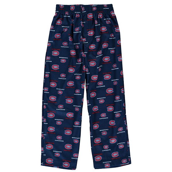 Preschool Navy Montreal Canadiens Team Logo Printed Pajama Pants