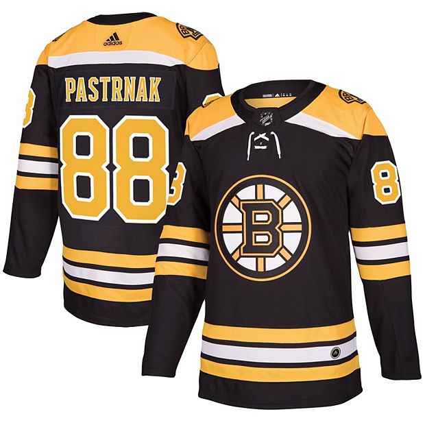 David Pastrnak Signed Boston Bruins Black Adidas Authentic Third