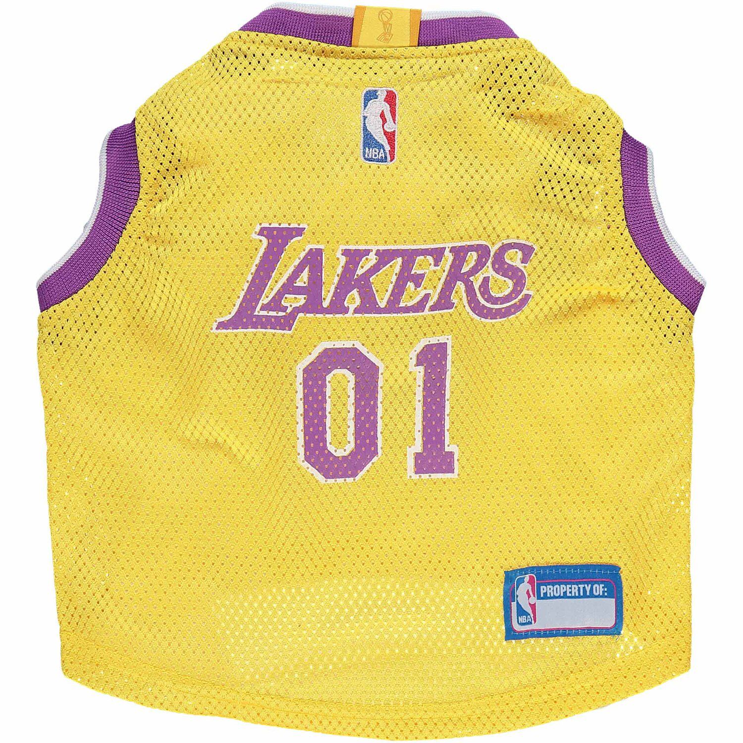 lakers dog sweater