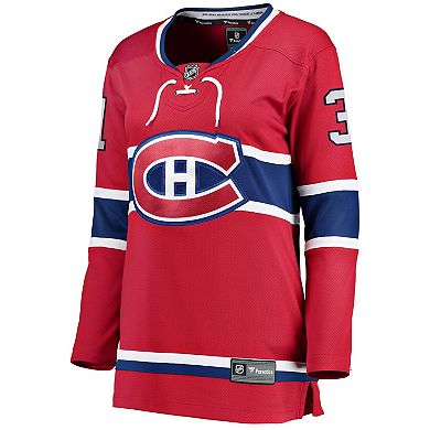 Women's Fanatics Branded Carey Price Red Montreal Canadiens Home Breakaway Player Jersey