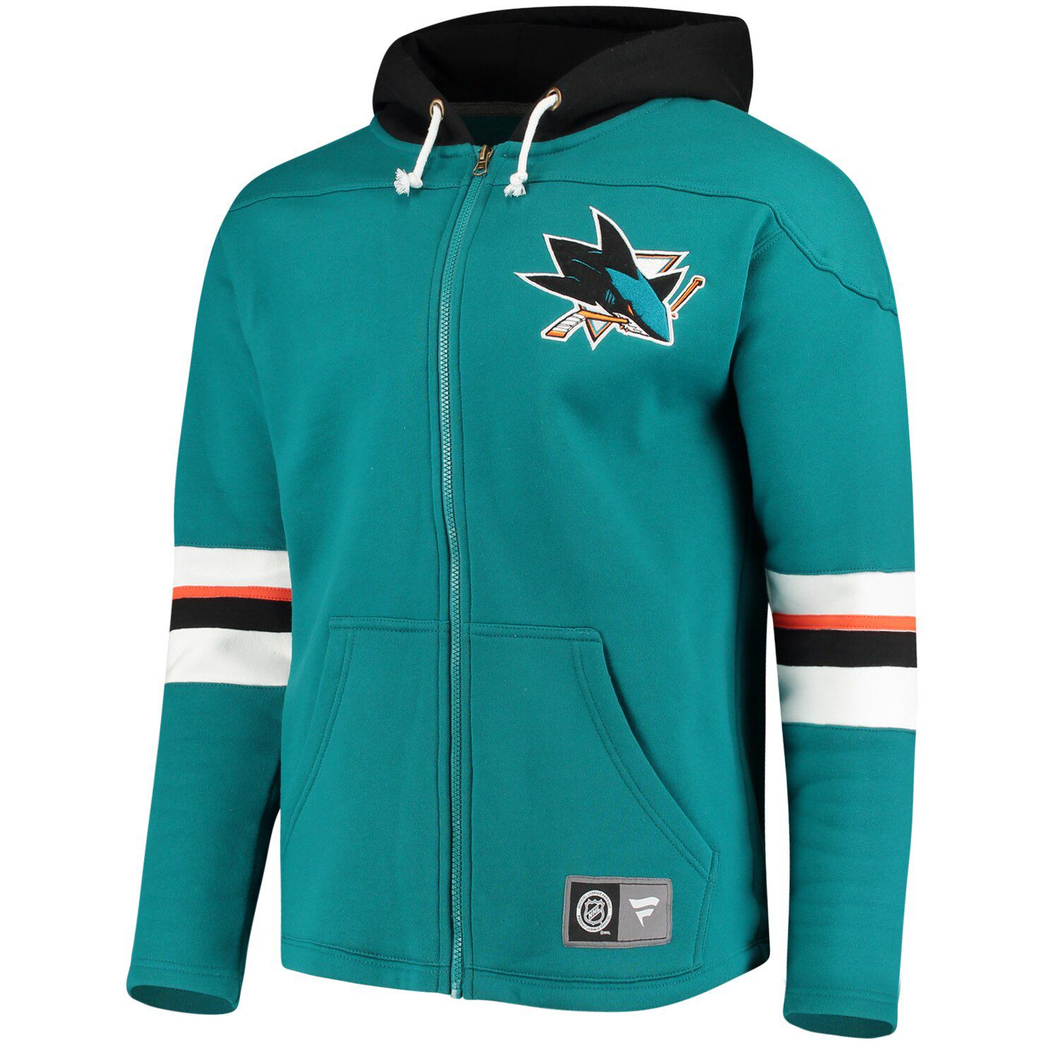 san jose sharks zip up hoodie