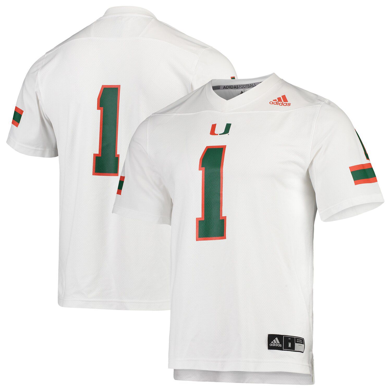 miami hurricanes football jersey adidas