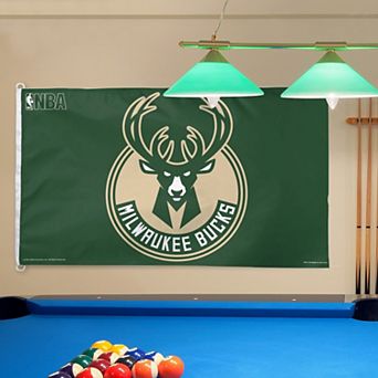 WinCraft Milwaukee Bucks Deluxe 3' x 5' One-Sided Flag