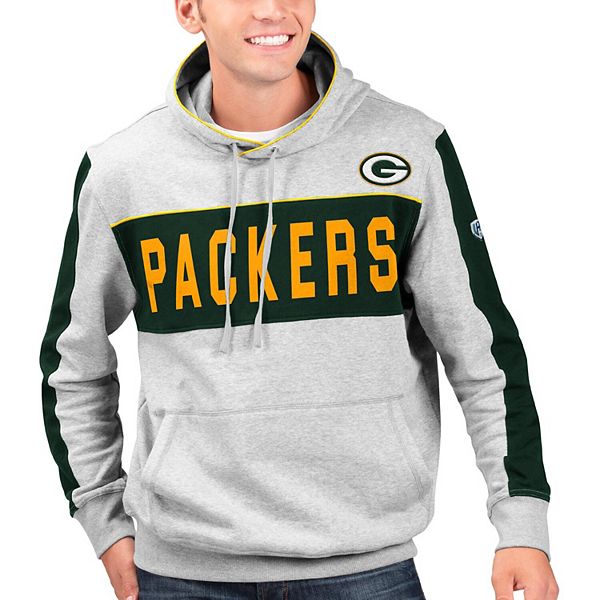 Hands High Mens Green Bay Packers Hoodie Sweatshirt, Green, Large