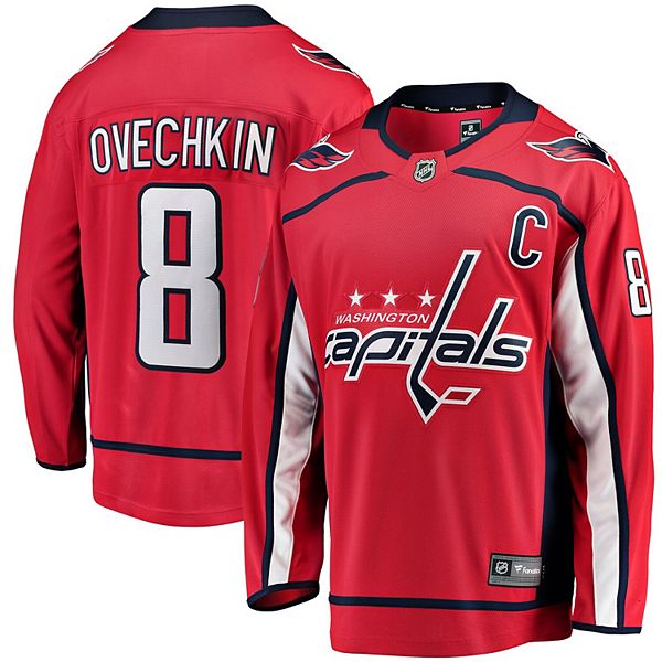 Women's Alexander Ovechkin Red Washington Capitals Plus Size Name and  Number Long Sleeve T-Shirt 