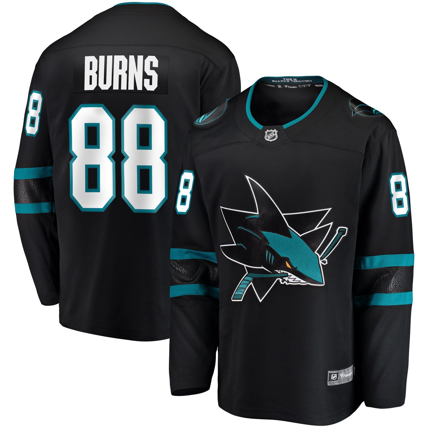 Brent Burns Black San Jose Sharks 