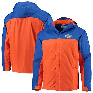 Men's Columbia Royal/Orange Florida Gators Glennaker Storm Full-Zip Jacket