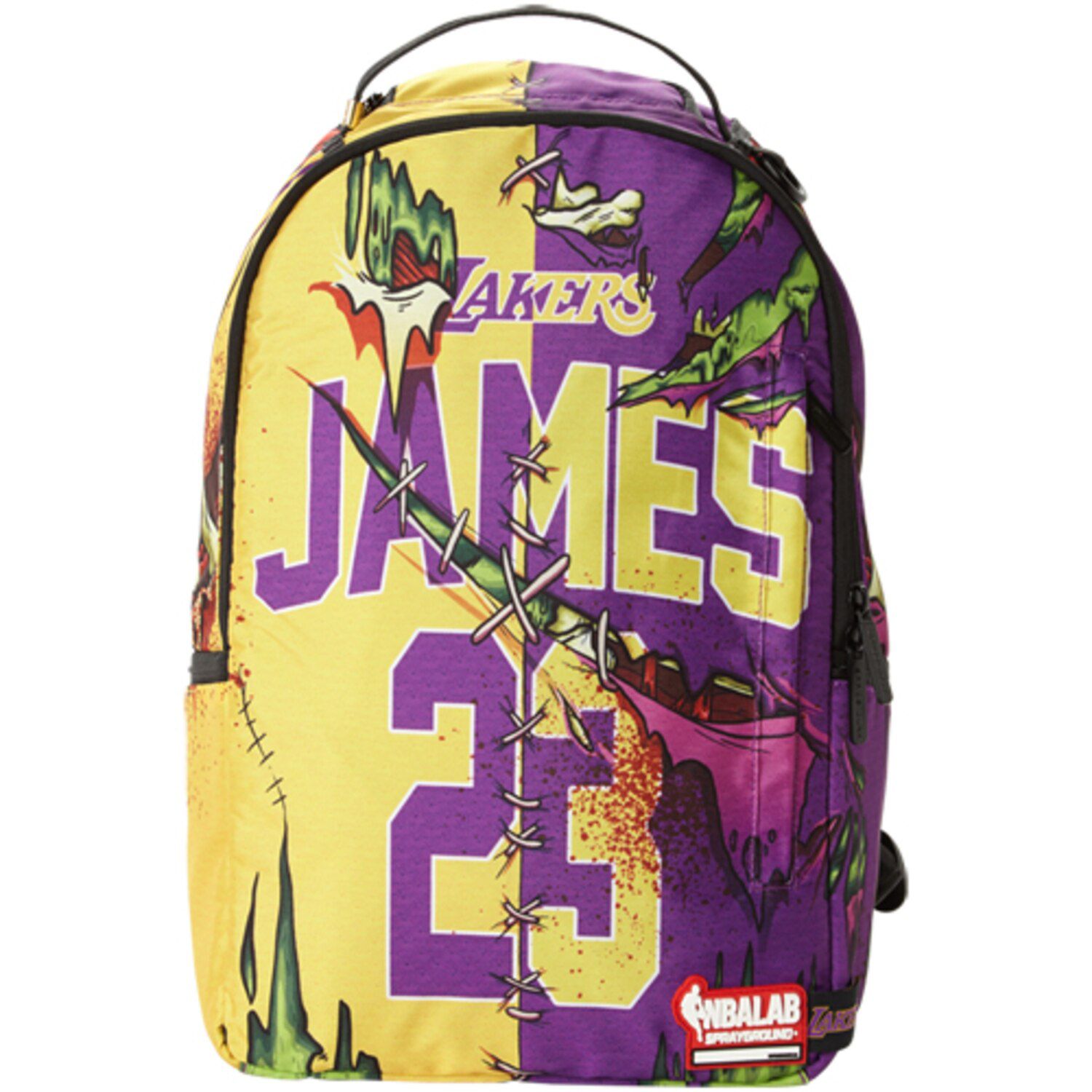 lakers backpack nike