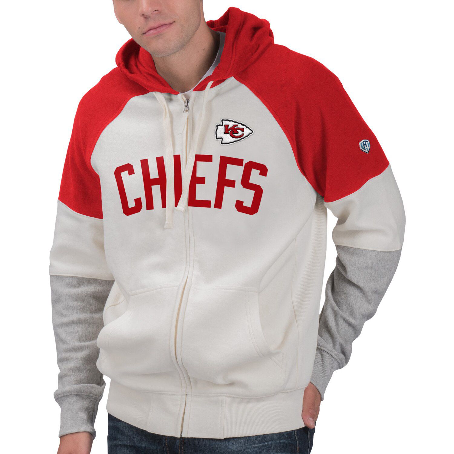 kansas city chiefs full zip hoodie