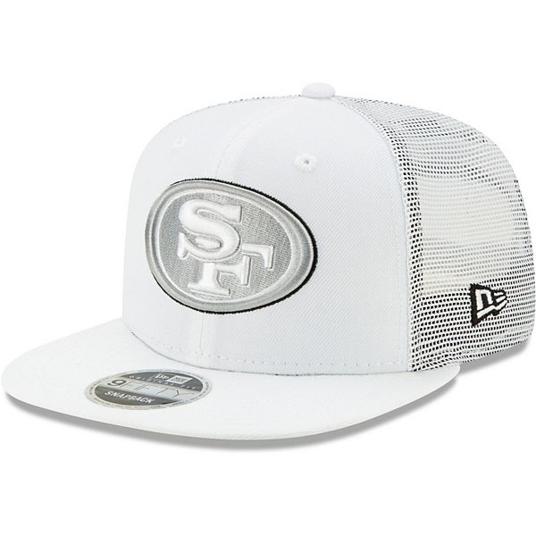 San Francisco 49ers New Era 70th Anniversary Gold Undervisor 59FIFTY Fitted  Hat - White/Gray