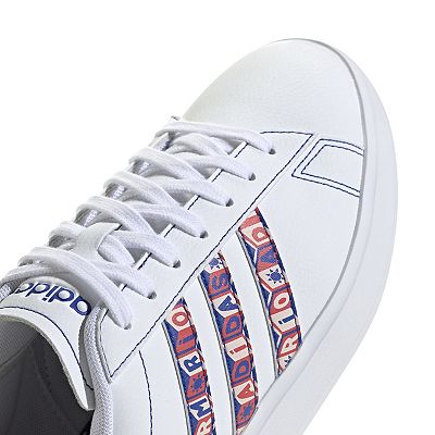 adidas gazelle silver green womens adidas Men's Grand Court 2.0 Sneakers | Black/White
