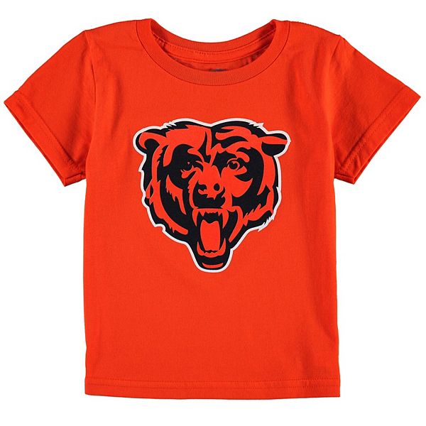 Toddler Orange Chicago Bears Logo T-Shirt Size: 2T