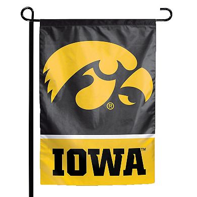 WinCraft Iowa Hawkeyes 12" x 18" Double-Sided Logo Garden Flag