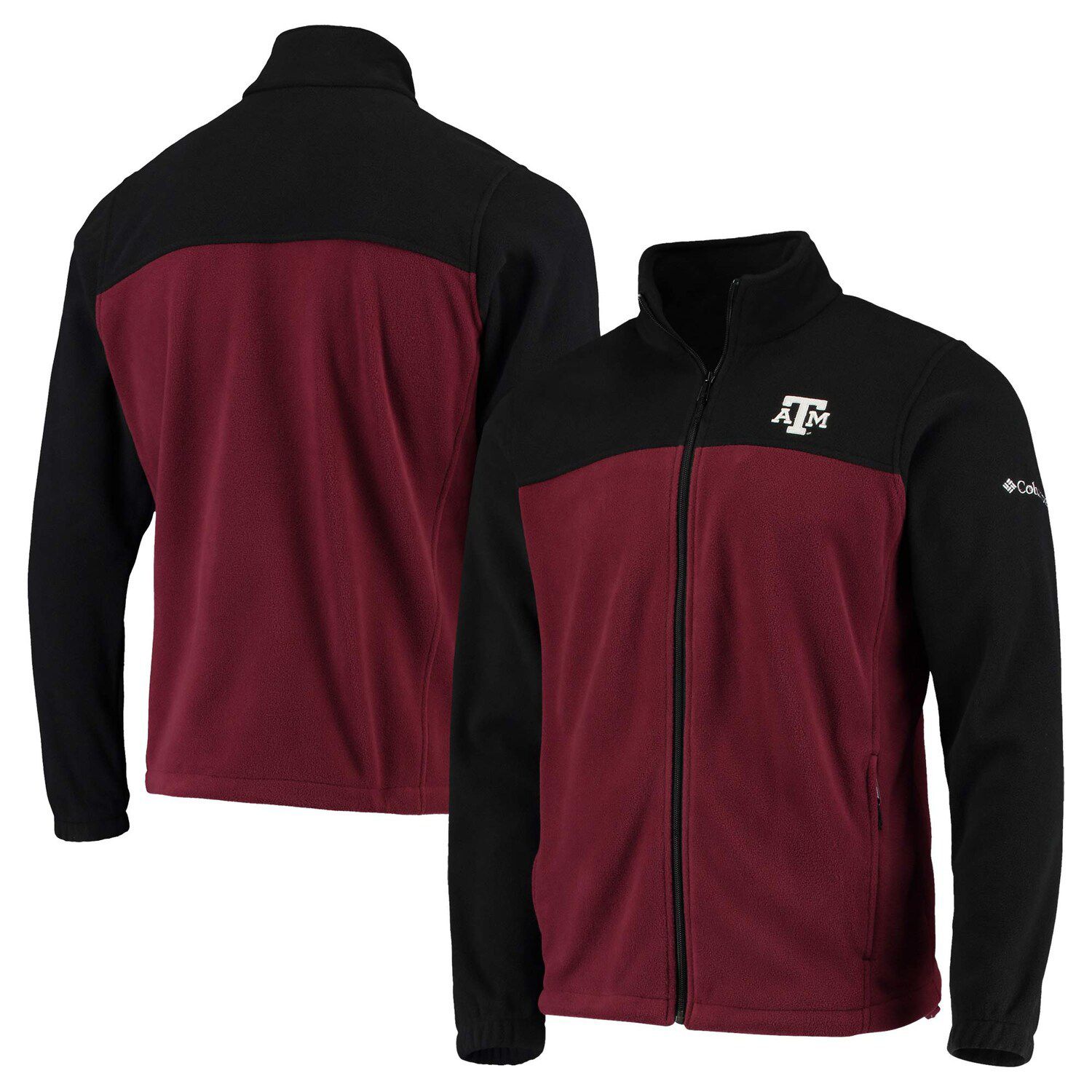 columbia black fleece jacket men's