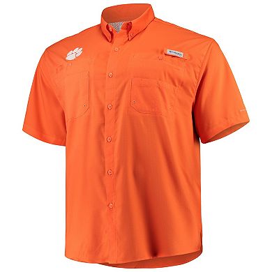 Men's Columbia Orange Clemson Tigers Big & Tall Collegiate Tamiami ...