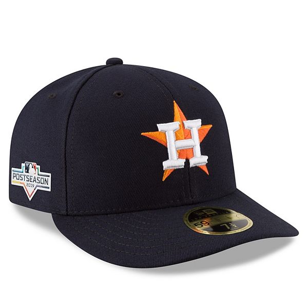 Men S New Era Navy Houston Astros 19 Postseason Side Patch Low Profile 59fifty Fitted Hat