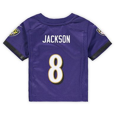 Infant Nike Lamar Jackson Purple Baltimore Ravens Game Jersey