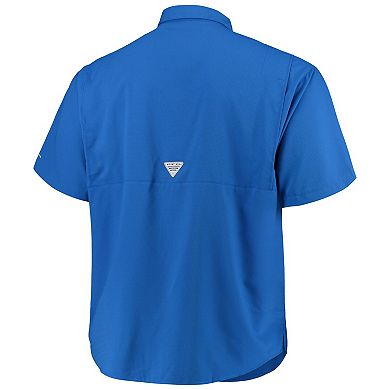 Men's Columbia Royal Florida Gators Big & Tall Collegiate Tamiami Button-Down Shirt