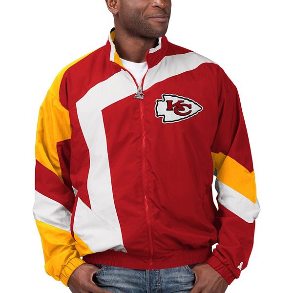 Vintage 1990s Kansas City KC Chiefs Full Zip Windbreaker Jacket - L