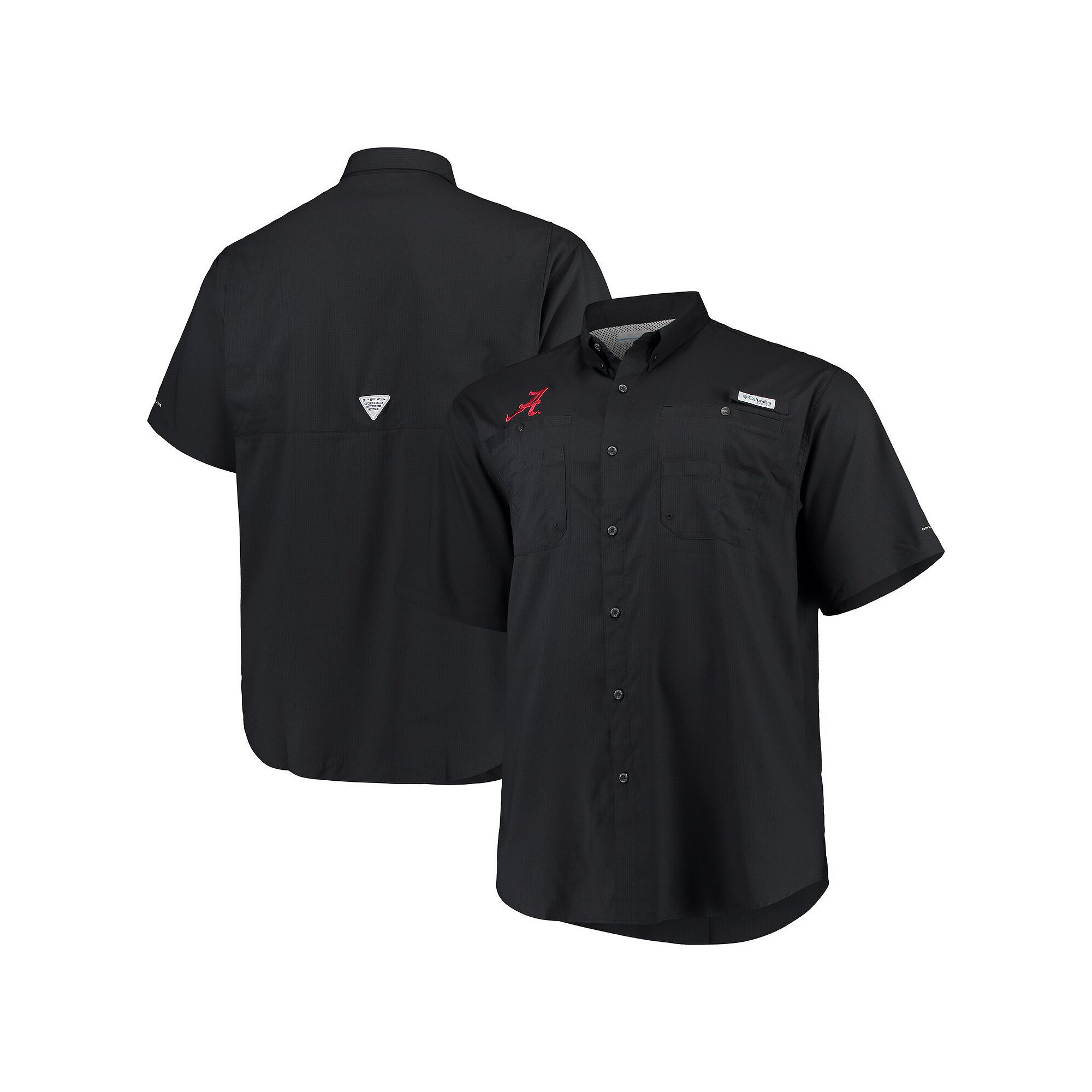 Mens Columbia Black Alabama Crimson Tide Big & Tall Collegiate Tamiami But
