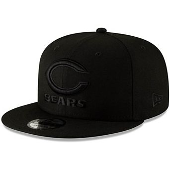Men's New Era Black Chicago Bears 9FIFTY Adjustable Snapback Hat