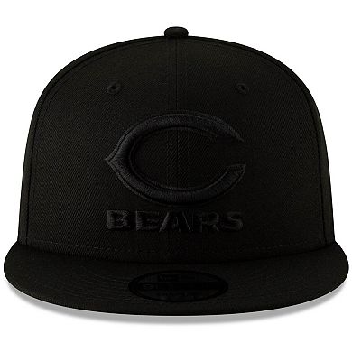 Men's New Era Black Chicago Bears 9FIFTY Adjustable Snapback Hat