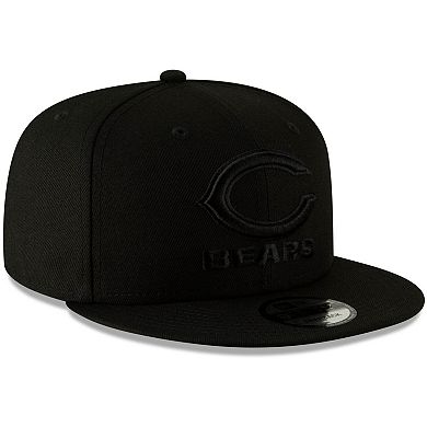 Men's New Era Black Chicago Bears 9FIFTY Adjustable Snapback Hat
