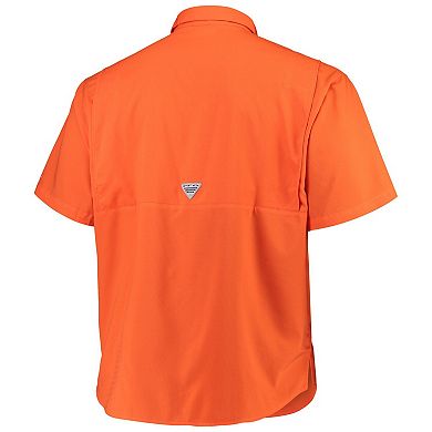 Men's Columbia Orange Florida Gators Big & Tall Collegiate Tamiami Button-Down Shirt