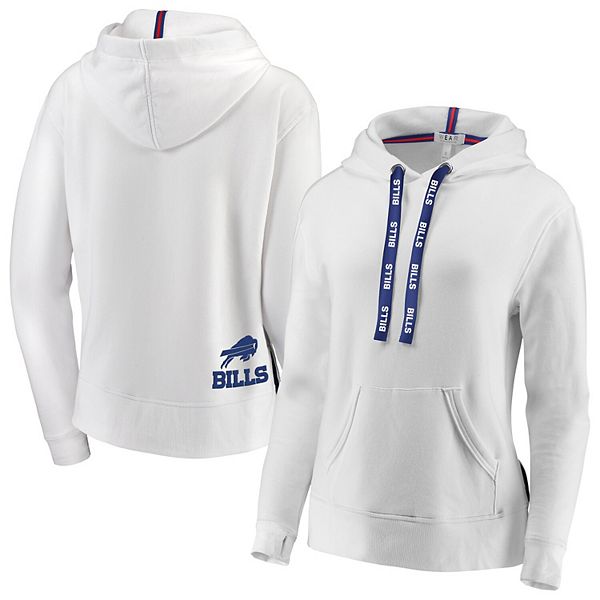 Women S Wear By Erin Andrews White Buffalo Bills Pullover Hoodie