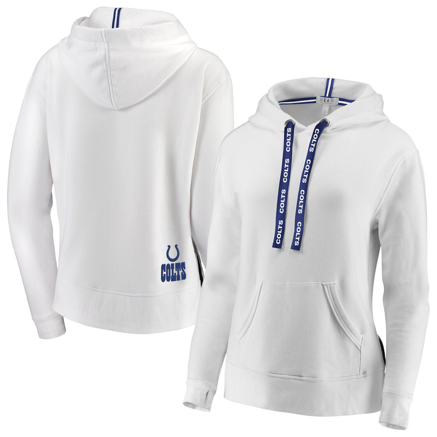 white colts hoodie