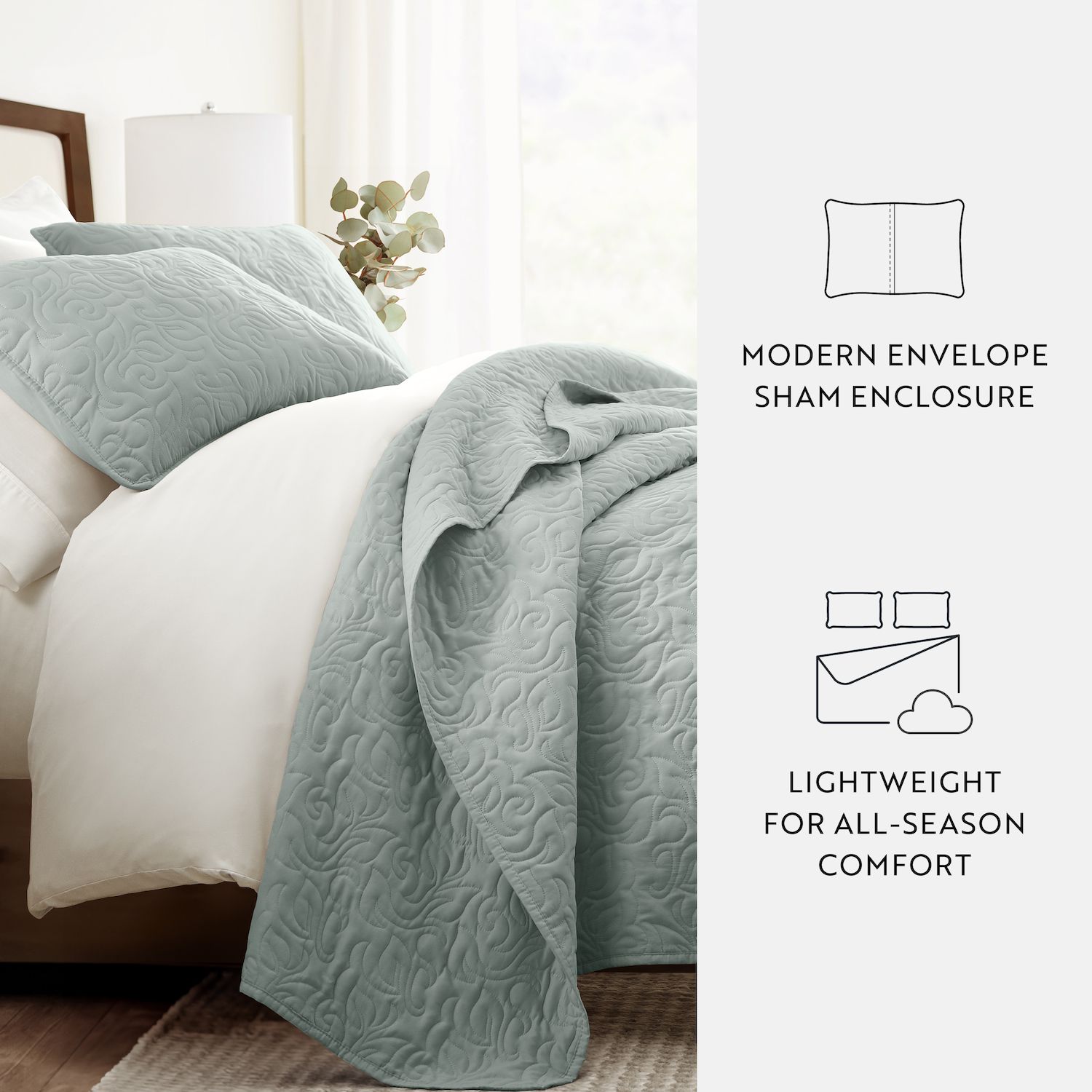 Cream Embossed Bedspreads Queen Size Set Microfiber Bedspread Bedding Coverlet F