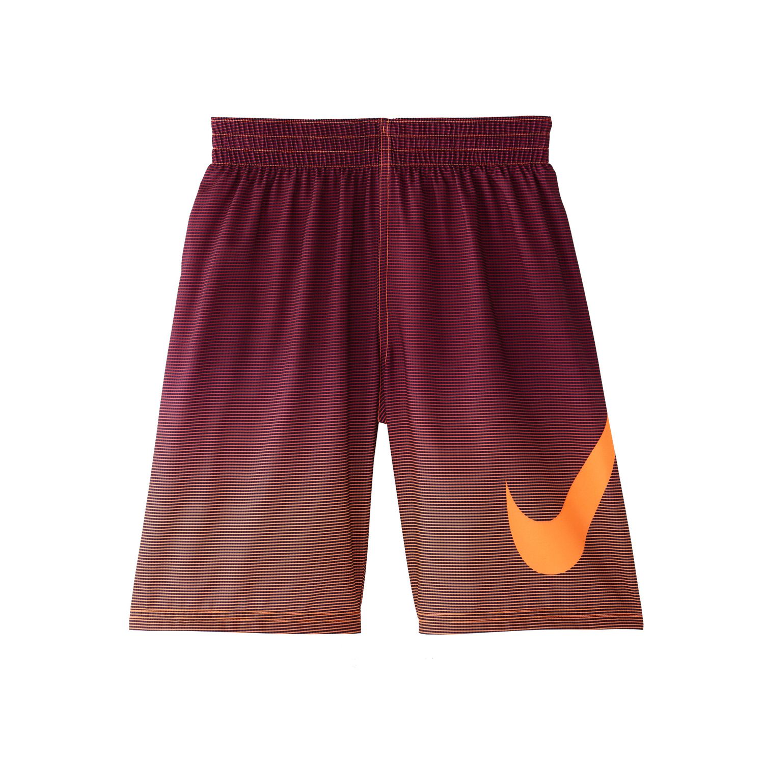 orange nike swim shorts