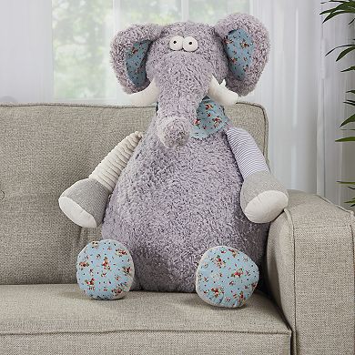 Mina Victory Plushlines Elephant Throw Pillow