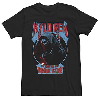 Men's Star Wars The Force Awakens Kylo Ren Show You The Dark Side Tee
