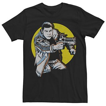 Men's Star Wars Finn Action Poster Tee