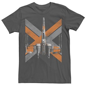 Men's Star Wars Poe X-Wing Fighter Ship Tee