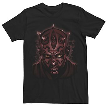 Men's Star Wars Darth Maul Dark Glare Portrait Tee